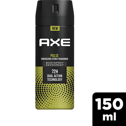Axe Pulse - Long Lasting Deodorant, Body Spray, For Men, 150 Ml(Savers Retail)