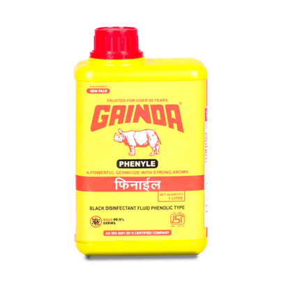 Gainda Black Phenyle, 1 L Bottle