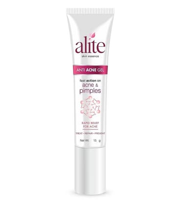 Alite Anti Acne Gel for Fast Action on Acne & Pimples Treats, Repairs & Prevents Acne 15g