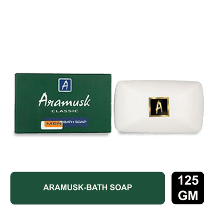 Aramusk Men Bath Soap, 125 gm Bar