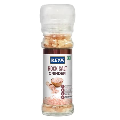 Keya Rock Salt Grinder, 100 gm