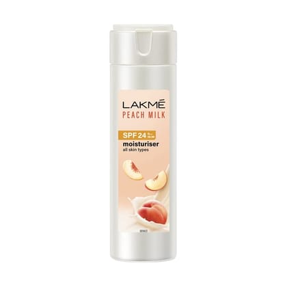 Lakme Peach Milk Moisturizer SPF 24 Sunscreen Lotion 120 ml