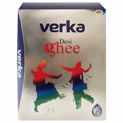 Verka Desi Ghee 1 L (Carton)