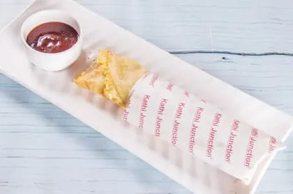 Double Egg Single Chicken Roll