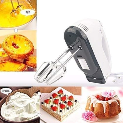 2143 Compact Hand Electric Mixer / Blender For Whipping / Mixing With Attachments