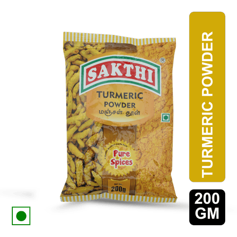 Sakthi Turmeric Powder, 200 gm Pouch