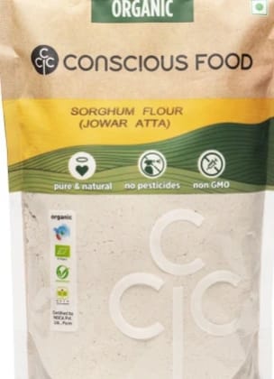 Conscious Food Flour - Sorghum / Jowar Atta 500g Organic