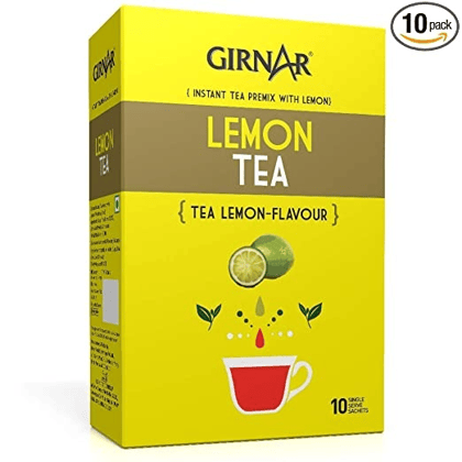 Girnar Instant Premix Lemon Tea, 10 Sachets