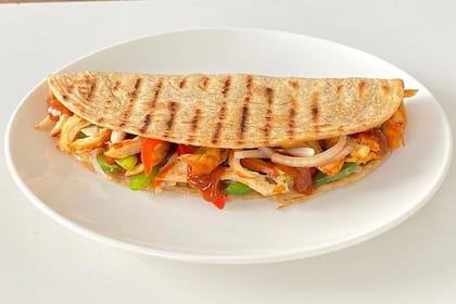 Shredded Chicken Breakfast Taco