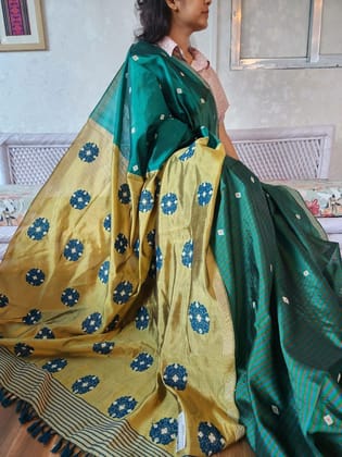Raw Silk/ Kesa Paat Saree