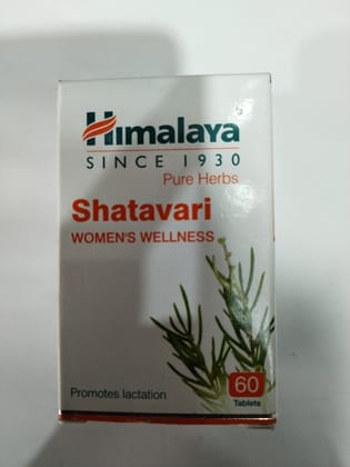 Himalaya Pure herbs Shatavari Women's wellness Promotes lactation 60 Tablets 