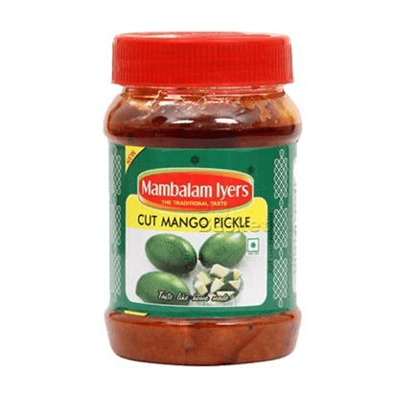 Mambalam Iyers Pickle Cut Mango, 200 gm