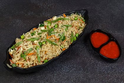 Pan Fried Noodles Choice Of Sauce