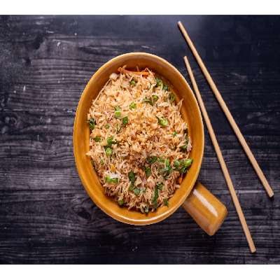 Ginger Garlic Chicken Fried Rice