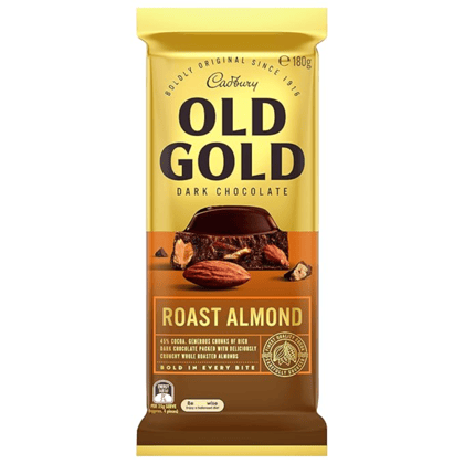Cadbury Old Gold Roast Almond Dark Chocolate