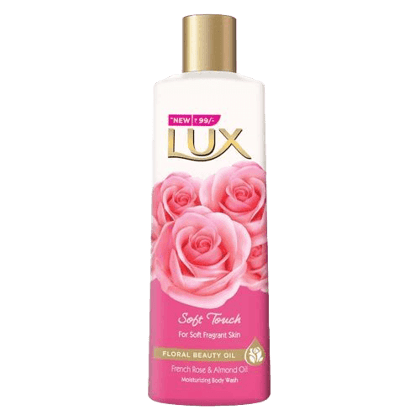 Lux Body Wash Soft Touch with French Rose And Almond Oil 235ml