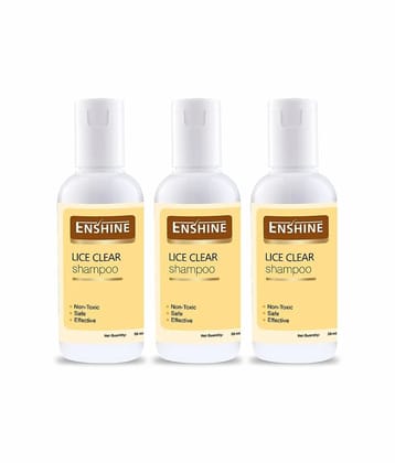 Enshine Lice Clear shampoo 50ml Each Pack of 3