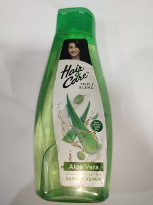 Hair & care triple Blend Aloe vera Olive oil & green tea Non Sticky Hair Oil 