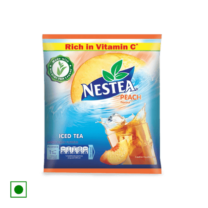 Nestea Peach Flavour Instant Iced Tea, 400 gm Pouch
