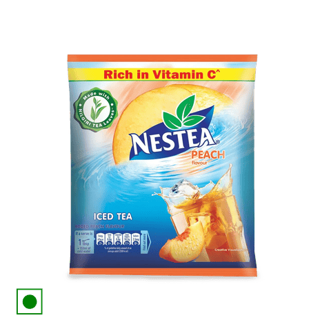 Nestea Peach Flavour Instant Iced Tea, 400 gm Pouch