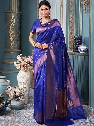 Woven Design Zari Banarasi Saree