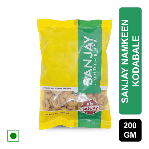 Sanjay Namkeen Kodabale, 200 gm Pouch