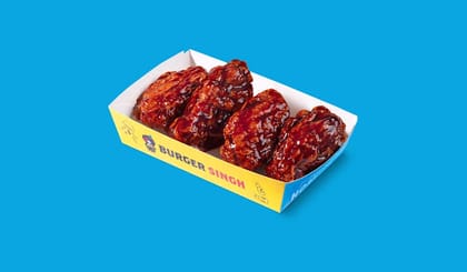 Spicy Barbeque Chicken Wings (4 pcs)