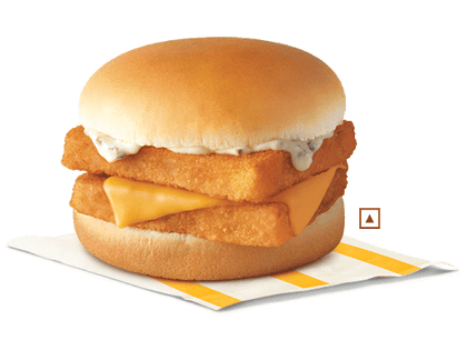 Filet O Fish® Double patty Burger __ Complimentary Ketchup