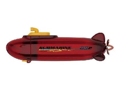submarine shape water bottle for kids (Red)