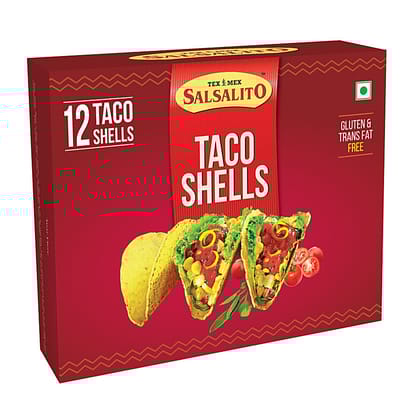 Tex Mex Salsalito Taco Shells, 150 G (12 Pcs)