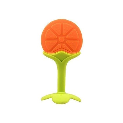 4490 Silicone Fruit Shape Teether Toy Food Grade Silicon Teether Use For Baby  /  Toddlers  /  Infants  /  Children
