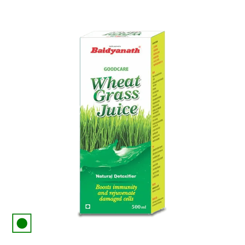 Baidyanath Juice - Wheat Grass, 500 ml Pack