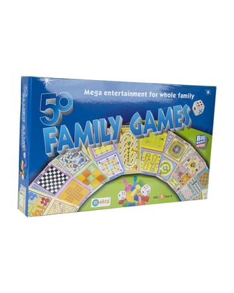 Ekta 50 Family Games, For Child Age 5 & Up
