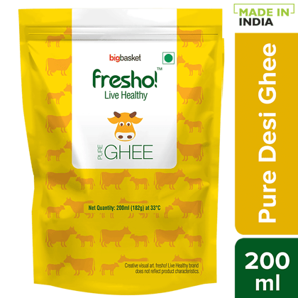 Fresho Pure Ghee/Tuppa, 200 ml