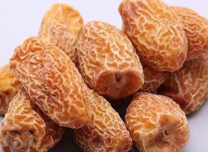 Freshtige Yellow Dry Dates|Peela Sukha Khajoor|Dry Chuhar|Pili Kharak (500gm) Dry Dates 500