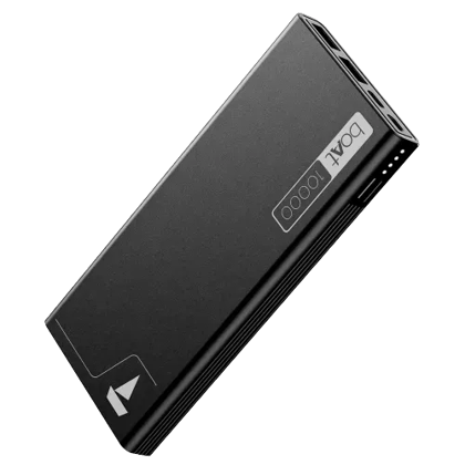 EnergyShroom PB300 | Powerbank with 10000mAh battery capacity with Smart IC protection, 22.5W fast charging Carbon Black