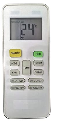 Ehop Remote Compatible for Bluestar Air Conditioner with Eco Button VE-149