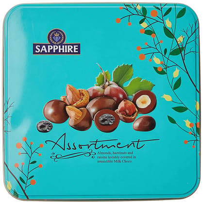 Sapphire Chocolate Coated Nuts Assorted, 200 gm