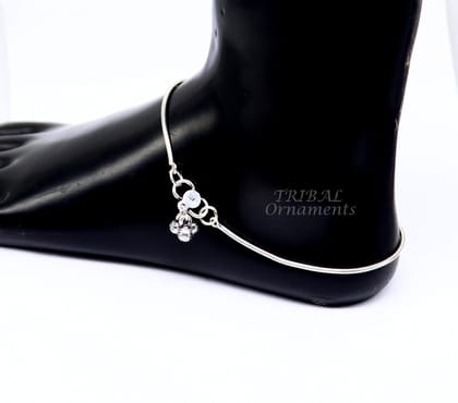 1.5mm 10.5" light weight delicate 925 sterling silver snake chain anklet bracelet trendy anklets bracelet belly dance jewelry ank535
