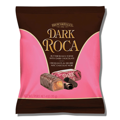 Brown & Haley Dark Roca Buutercrunch With Dark Chocolate, 113 gm