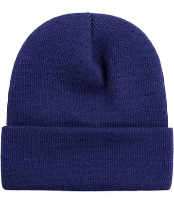 Penyan School Winter Woolen Cap Beanies Warm Cold Weather Beanie Hats for Boys or Girls (6 - 7 Years) - None