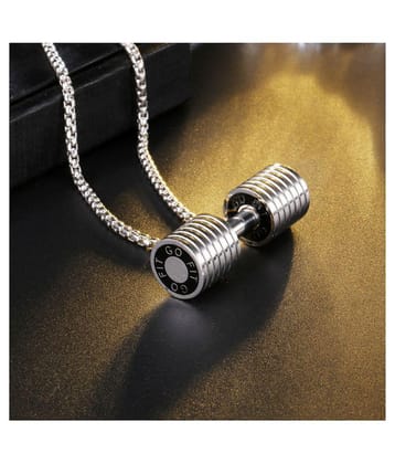 ZIVOM Silver Stainless Steel Pendants - None