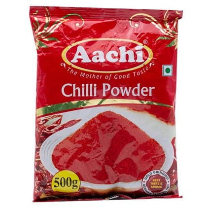 Aachi Powder  Pure Chilli 500 g Pouch
