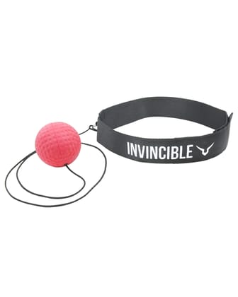 Invincible Boxing Reflex Ball-Black