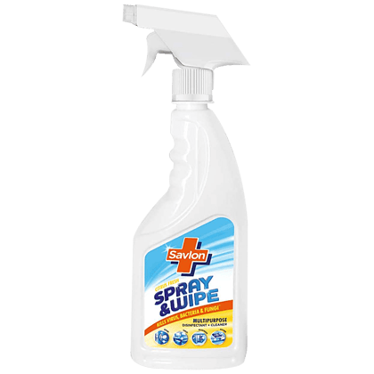 Savlon Spray & Wipe Multipurpose Disinfectant + Cleaner, Citrus Fresh, 500 Ml