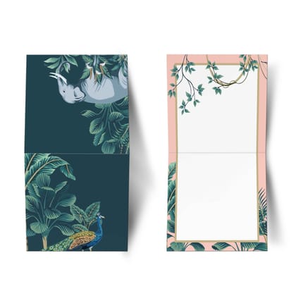 Mughal Bagh - Mini Folding Cards-Pack of 25 / No