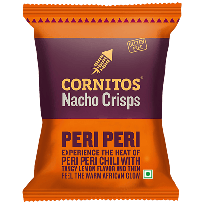 Cornitos Peri Peri Nacho Chips, 150 G Pouch(Savers Retail)
