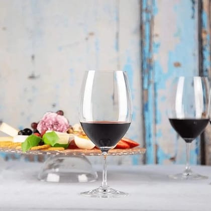 BORDEAUX CRYSTAL GLASS-SET OF 4-MADE IN GERMANY-Set of 4