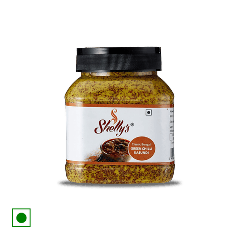 Shelly's Classic Bengali Green Chilli Kasundi, 250 gm Jar