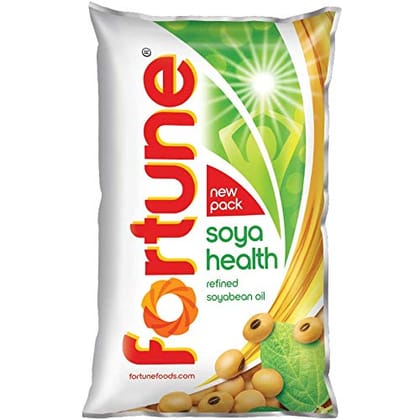 Fortune soya health refined soyabean oil 1L